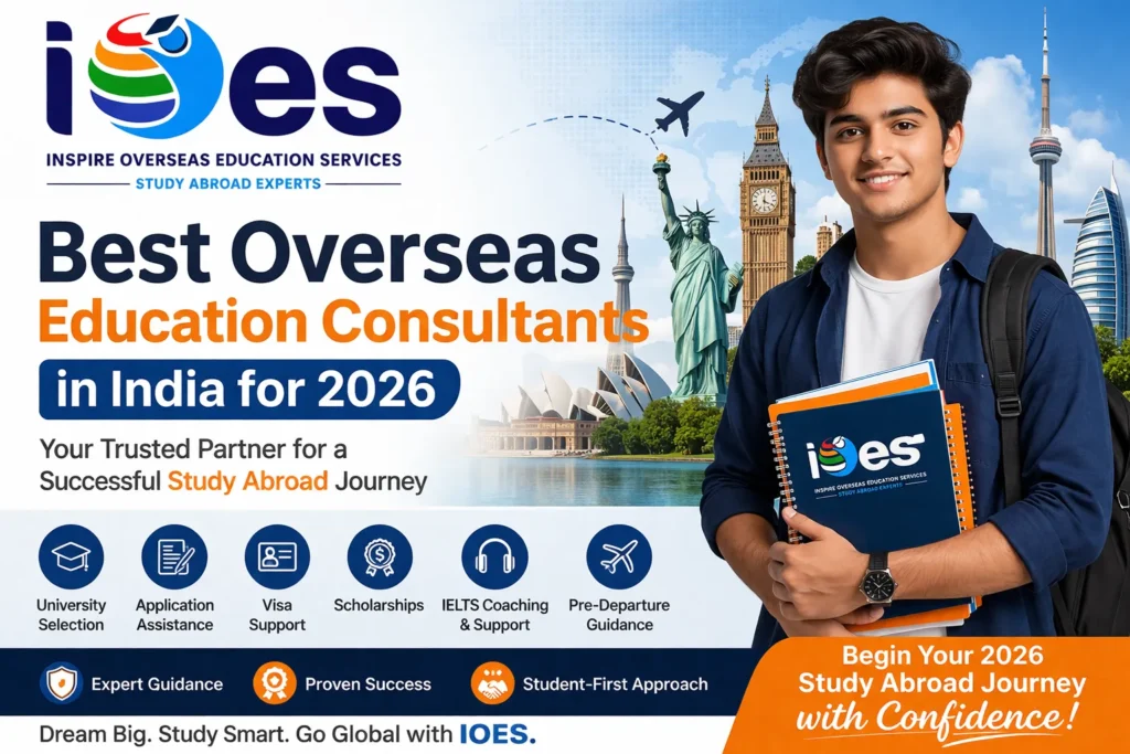 Best Overseas Education Consultants in India for 2026