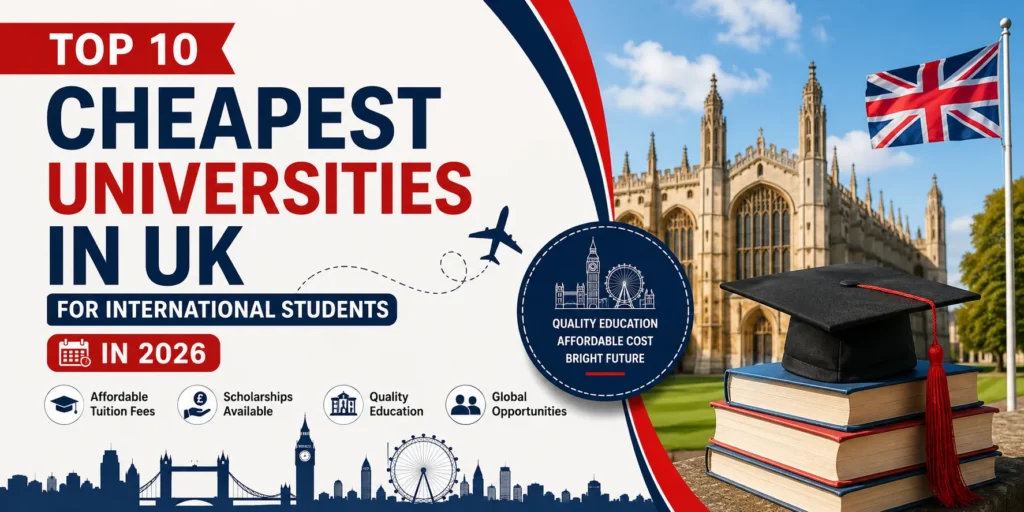 Cheapest Universities in UK